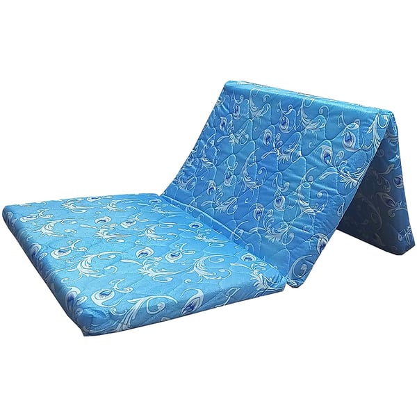 Foldable top single mattress