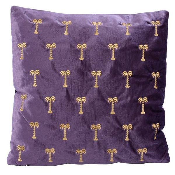 Saray Filled Cushion Purple Saray Filled Cushion Purple