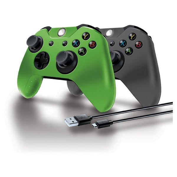 Dreamgear ComFort Grip Twin Pack For Xbox One Grey/Green Dreamgear ComFort Grip Twin Pack For Xbox One Grey/Green