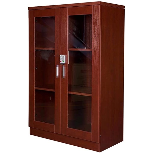 Buy Mahmayi Carre 120 Medium Height with Digital Lock Brown 80