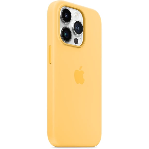 Apple iPhone 14 Pro Silicone Case Sunglow with MagSafe