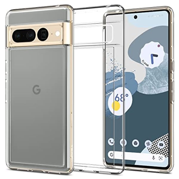 Spigen Ultra Hybrid designed for Google Pixel 7 PRO case cover - Crystal Clear Spigen Ultra Hybrid designed for Google Pixel 7 PRO case cover - Crystal Clear