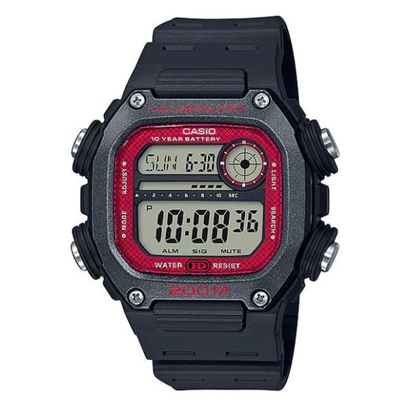 Casio DW-291H-1B Youth Resin Digital Watch Men Casio DW-291H-1B Youth Resin Digital Watch Men