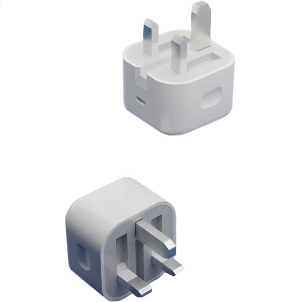 Heatz Fast Charger With Lightning Cable 1m White Heatz Fast Charger With Lightning Cable 1m White
