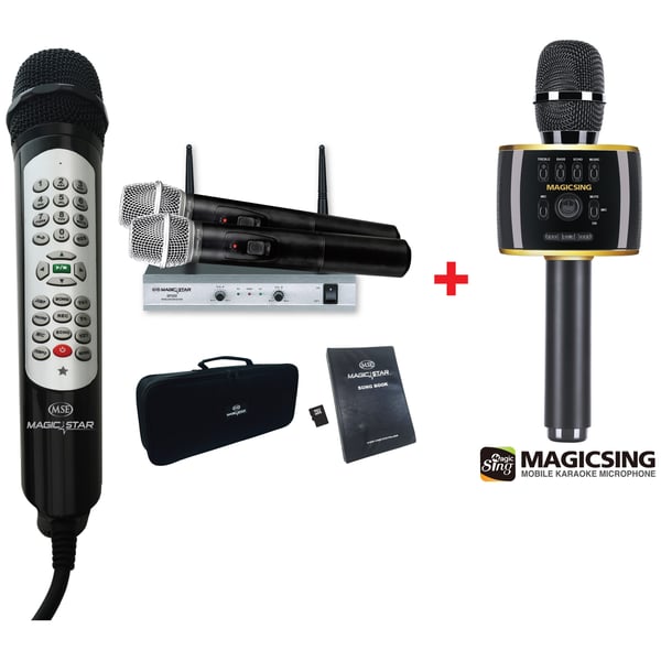 Buy Magic Star MS805 Karaoke System + SP200 Wireless Microphone + Magic