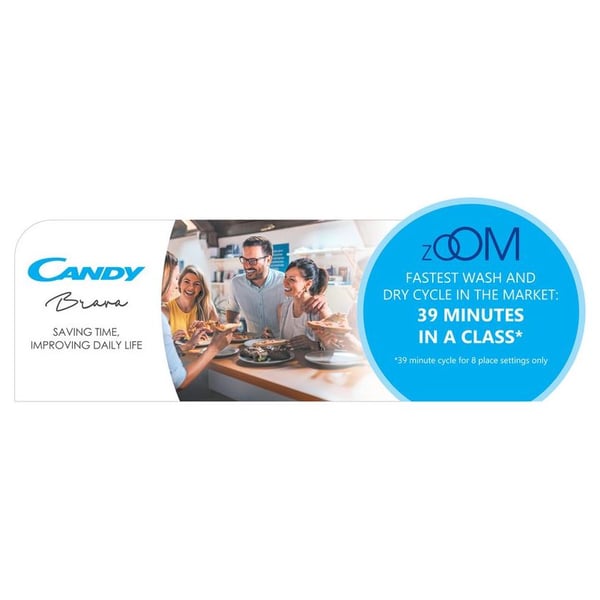 Candy CDPN Dishwasher 1L390PW-19 Candy CDPN Dishwasher 1L390PW-19
