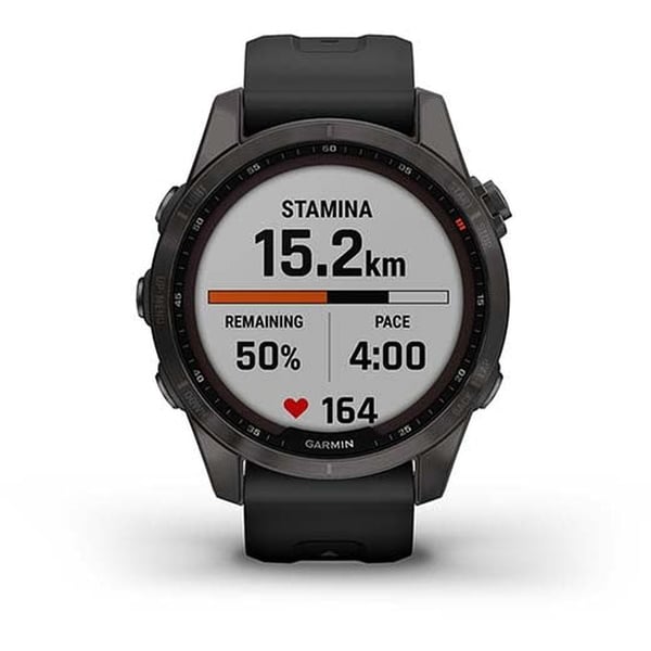 Garmin 010-02539-25 Fenix 7S Sapphire Solar Edition Smart Watch Carbon Grey Garmin 010-02539-25 Fenix 7S Sapphire Solar Edition Smart Watch Carbon Grey