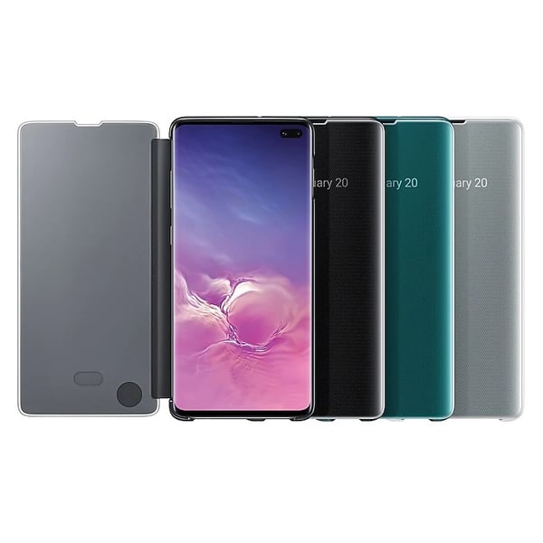 Samsung Clear View Flip Case Black For Galaxy S10 Plus Samsung Clear View Flip Case Black For Galaxy S10 Plus