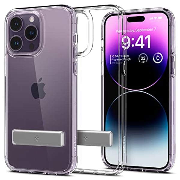 Spigen Ultra Hybrid S designed for iPhone 14 Pro case cover (2022) - Crystal Clear Spigen Ultra Hybrid S designed for iPhone 14 Pro case cover (2022) - Crystal Clear