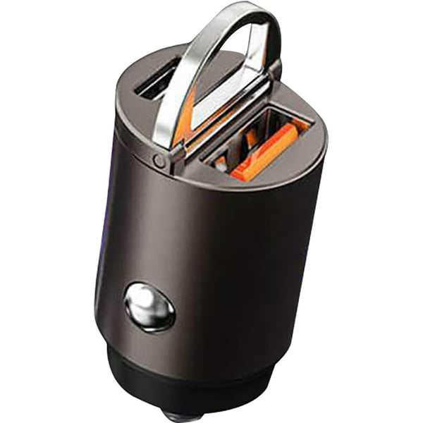 Aspor A908 A908 Car Charger Grey Aspor A908 A908 Car Charger Grey
