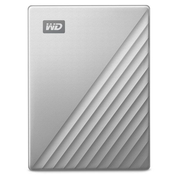 WD My Passport Ultra USB 3.0 Type-C External Hard Drive Silver WDBC3C0010BSLWESN WD My Passport Ultra USB 3.0 Type-C External Hard Drive Silver WDBC3C0010BSLWESN
