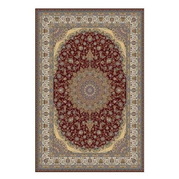 Qum Collection Classic Design Carpet Bordo/Beige