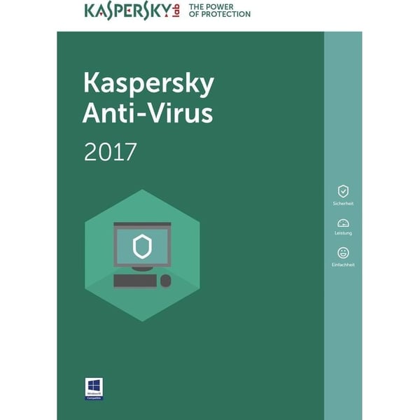 Kaspersky Antivirus 2017 4 User
