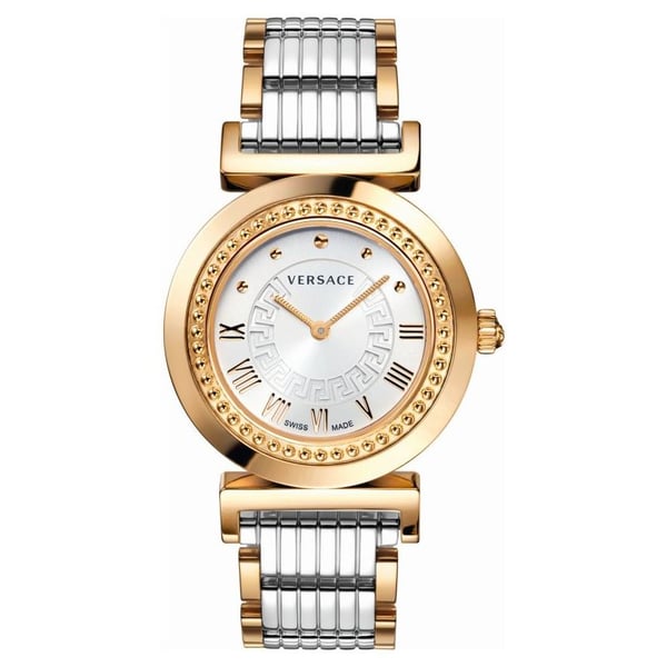 Versace Vanity Two Tone Stainless Steel Analog Women Watch P5Q80D499S089 Versace Vanity Two Tone Stainless Steel Analog Women Watch P5Q80D499S089