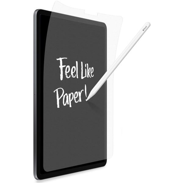 Torrii Paper Like Body Film Designed For Apple Ipad Pro 12.9 Inch Screen Protector (2021/2020 / 2018) With Paper Texture Simulation For Digital Artists Sketching/drawing/writing
