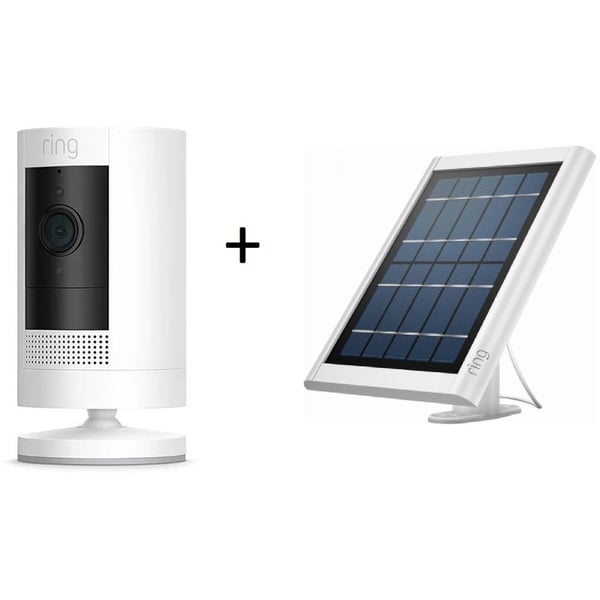 Ring B082PLYQ6Z Stick Up Cam Battery Camera + 8ASPS7WEN0 Solar Panel V4 Ring B082PLYQ6Z Stick Up Cam Battery Camera + 8ASPS7WEN0 Solar Panel V4