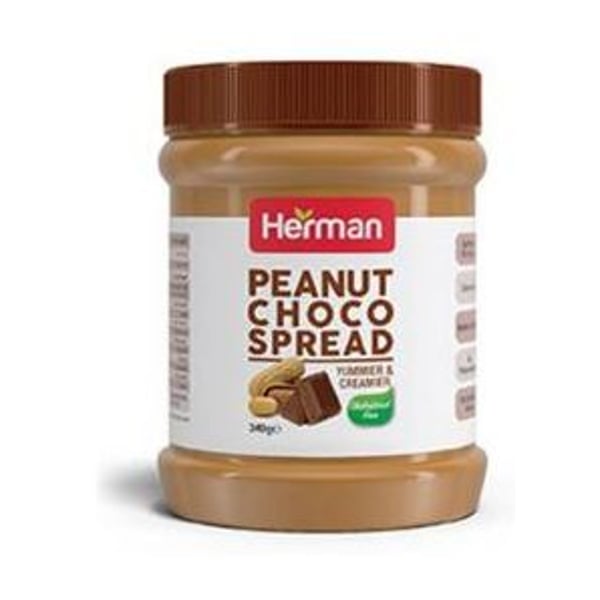 Herman Peanut Choco Spread 340g Pet