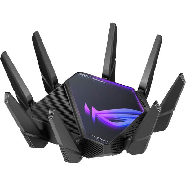 Asus ROG Rapture GT-AXE16000 Quad-Band WiFi 6E Gaming Router Asus ROG Rapture GT-AXE16000 Quad-Band WiFi 6E Gaming Router