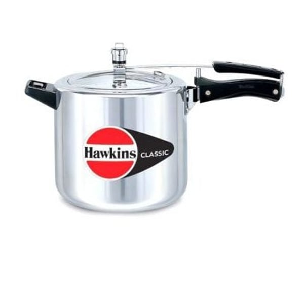 Hawkins Stainless Steel 6 Liter Pressure Cooker 6 Litre