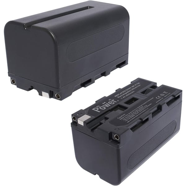 Dmk Power 2pcs Np-f750 Battery 4800mah For Led Video Light And Monitor Only (not For Cameras)