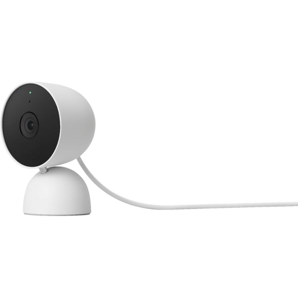 Google Nest Cam 1080p Indoor Wired Camera 1920 X 1080 Resolution - Snow