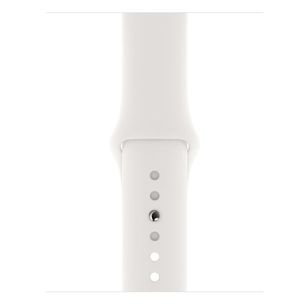 Apple Watch Series 5 GPS 40mm Silver Aluminium Case With White Sport Band Apple Watch Series 5 GPS 40mm Silver Aluminium Case With White Sport Band
