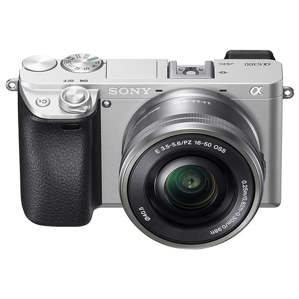 Sony Alpha a6400 Mirrorless Digital Camera ILCE-6400 Silver With E 16-50mm f/3.5-5.6 OSS Lens