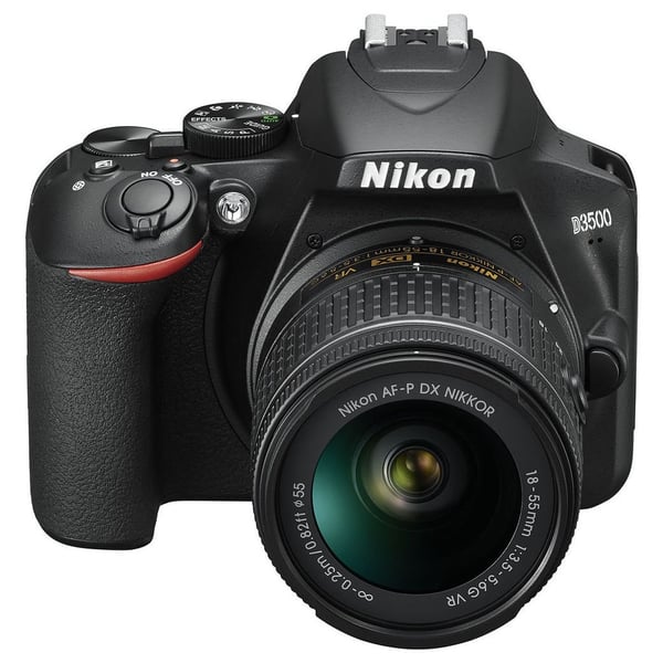 Nikon D3500 DSLR Camera Black With AF-P DX 18-55mm f/3.5-5.6G VR Lens