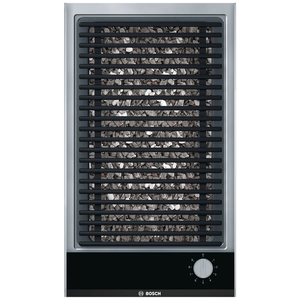 Bosch 2 Domino Built In Barbecue Grill Hob PKU375CA1M Bosch 2 Domino Built In Barbecue Grill Hob PKU375CA1M