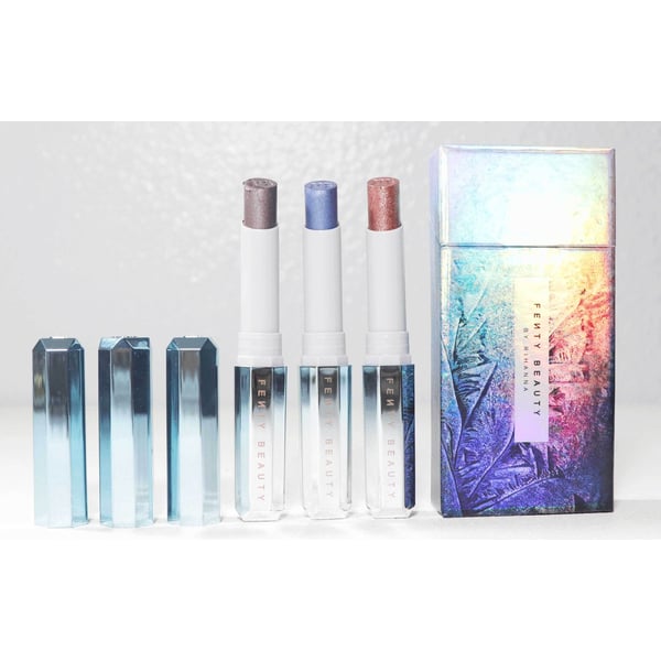 Fenty Beauty By Rihanna Snow Nights Frosted Metal Lipsticks 3pcs Set 3 x 1.9g