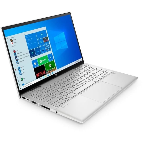 HP 14-DY0011 40M10 2-in-1 Laptop - Core i5 2.4GHz 8GB 512GB Win11 14inch FHD Silver English/Arabic Keyboard HP 14-DY0011 40M10 2-in-1 Laptop - Core i5 2.4GHz 8GB 512GB Win11 14inch FHD Silver English/Arabic Keyboard