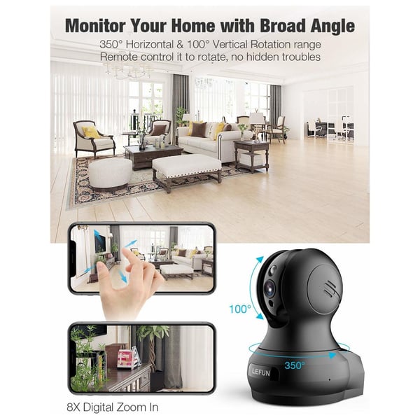 Lefun FI-362B Smart IP Camera Black Lefun FI-362B Smart IP Camera Black