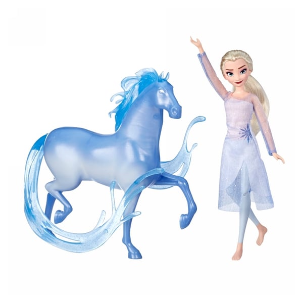 Frozen 2 Elsa Fashion Doll and Nokk Figure Frozen 2 Elsa Fashion Doll and Nokk Figure