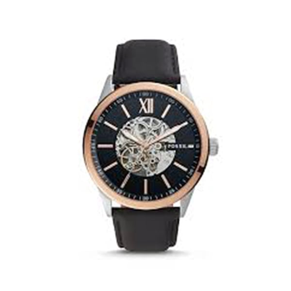 Fossil Mens 48mm Flynn Stainless Steel Watch - Bq2383 Fossil Mens 48mm Flynn Stainless Steel Watch - Bq2383