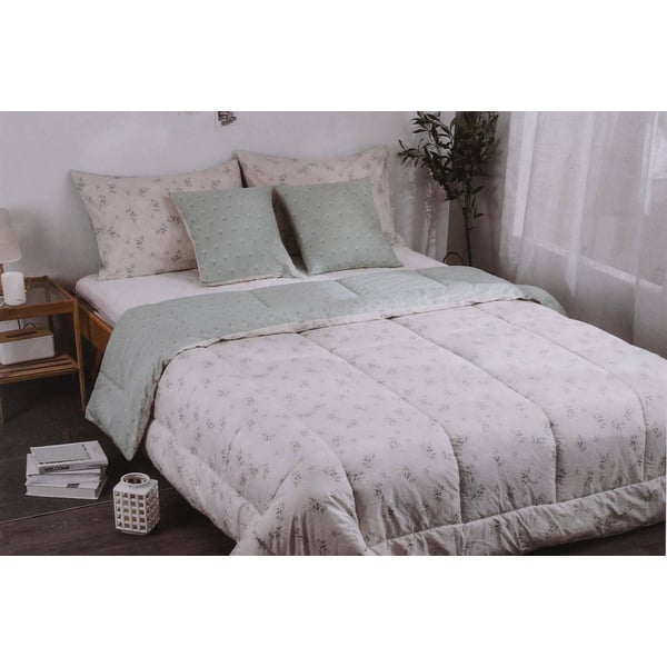 Buy Pan Emirates Forio 5pcs Comforter Set 210TC Cream Online in UAE