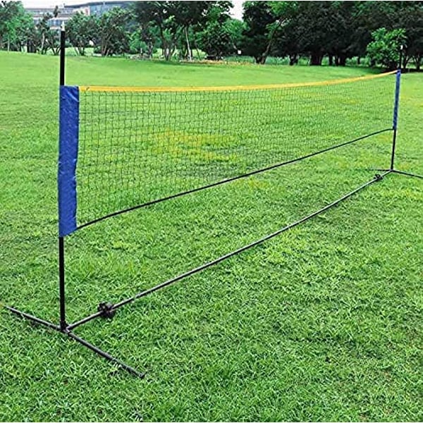 ULTIMAX Badminton Volleyball Tennis Net Set with Stand/Frame Carry Bag Portable Height Adjustable Outdoor Badminton Net Set-420Cm