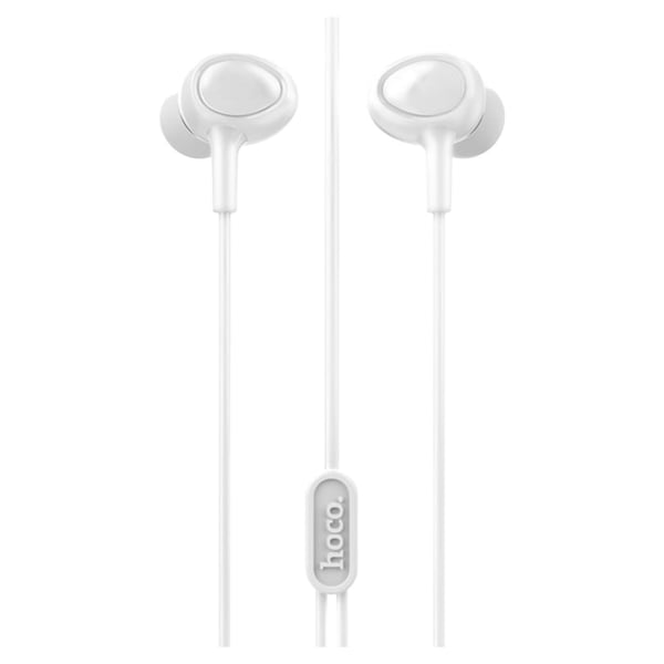 Buy Hoco M3 Wired Universal Earphone with Mic White Online in UAE ...