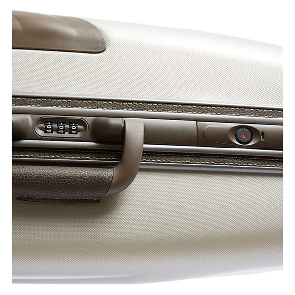 Eminent E8W229WHT ABS Spinner Trolley Luggage Bag Ivory White 29inch Eminent E8W229WHT ABS Spinner Trolley Luggage Bag Ivory White 29inch