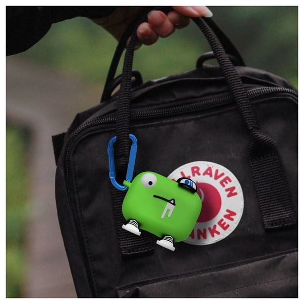 Case Mate Airpods Pro Case CreaturePods Chuck The Cool Guy Green Case Mate Airpods Pro Case CreaturePods Chuck The Cool Guy Green