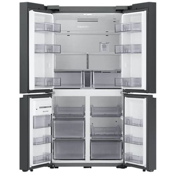 Buy Samsung BESPOKE 4Door Flex Refrigerator 820 L With Top & Bottom Glam Peach Panel Online in