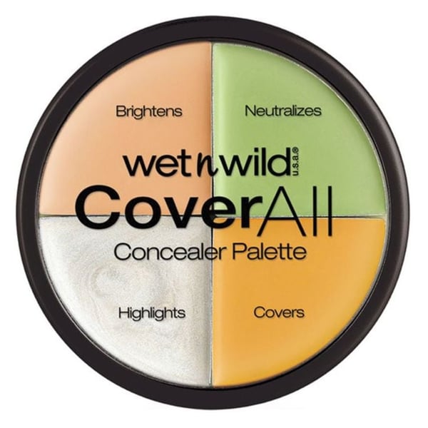 Wet N Wild Cover All Concealer Palette Multi Color Wet N Wild Cover All Concealer Palette Multi Color