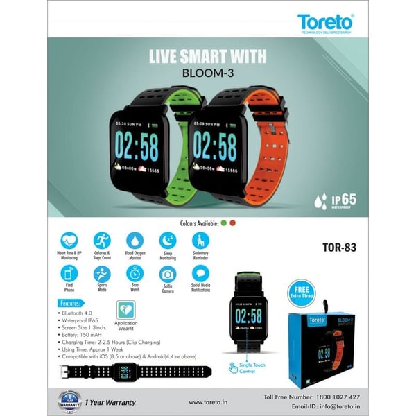 Toreto watch app Outlet
