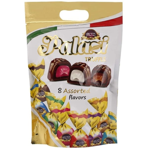 Palazi 8 Assorted Flavours Chocolate Turffle 500g