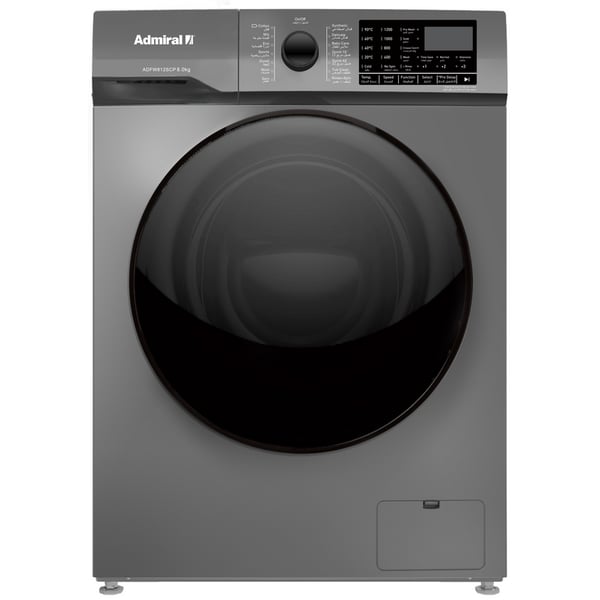Admiral 8 KG Front Load Washing Machine ADFW812SCP Silver Admiral 8 KG Front Load Washing Machine ADFW812SCP Silver