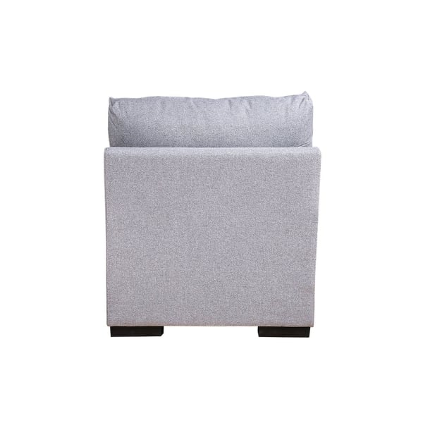 Pan Emirates Weltex Arm Less Single Seater Sofa Silver Pan Emirates Weltex Arm Less Single Seater Sofa Silver