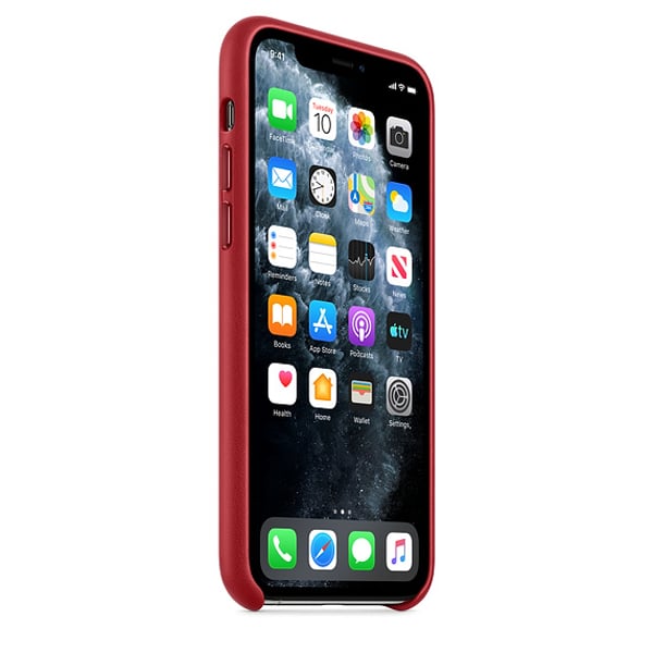 Apple Leather Case (PRODUCT)RED iPhone 11 Pro Max Apple Leather Case (PRODUCT)RED iPhone 11 Pro Max