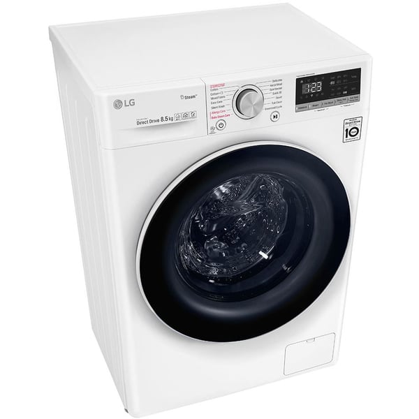 LG Front Load Washer 8.5 kg F2V5GYP0W, AI DD™, Steam+™, Bigger Capacity LG Front Load Washer 8.5 kg F2V5GYP0W, AI DD™, Steam+™, Bigger Capacity