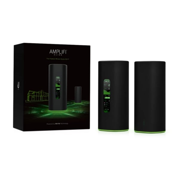 Ubiquiti AmpliFi Alien Router and MeshPoint Kit Latest 802.11ax WiFi 6 Tech Dual Band Black Ubiquiti AmpliFi Alien Router and MeshPoint Kit Latest 802.11ax WiFi 6 Tech Dual Band Black
