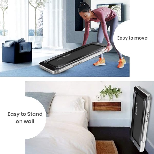Sparnod Fitness 2 in 1 Foldable Treadmill For Home Cum Under Desk Walking Pad (4 HP Peak) STH-3000 Sparnod Fitness 2 in 1 Foldable Treadmill For Home Cum Under Desk Walking Pad (4 HP Peak) STH-3000