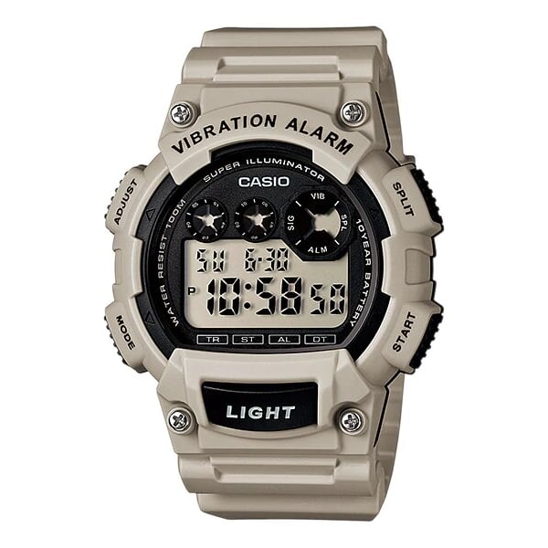 Casio Grey Resin Men Watch W-735H-8A2VDF Casio Grey Resin Men Watch W-735H-8A2VDF